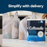 Cottonelle Ultra Clean Toilet Paper, 24 Mega Rolls