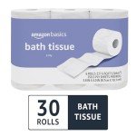 Amazon Basics 2-Ply Toilet Paper, 30 Rolls