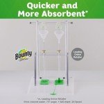 Bounty Quick-Size White Paper Towels, 8 Rolls