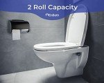 Double Roll Wall-Mount Toilet Paper Dispenser