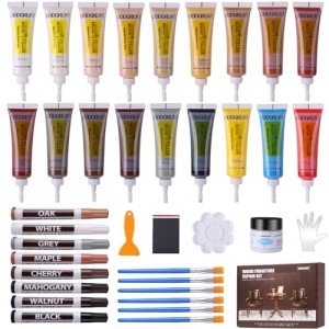 Wood Repair Kit – 37 Sets for Furniture Touch-Ups