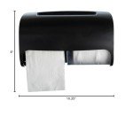 Double Roll Wall-Mount Toilet Paper Dispenser
