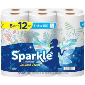 Sparkle® Pick-A-Size® Fun Prints Paper Towels