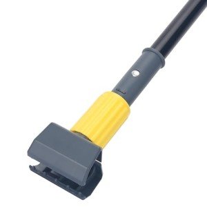 Heavy Duty 58" Metal Mop Handle with Clamp