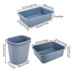 3-Tier Heavy Duty Utility Cart with Wheels