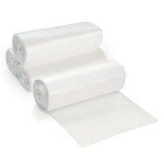 Clear Trash Can Liners 7-10 Gallon, 100 Count