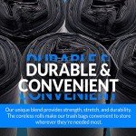 SuperValue Black Trash Bags | 6-10 Gallon | 1000 Count