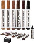 Wood Repair Marker Set - 13 Pieces for Touch-Ups