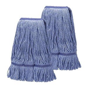 2 Pack Heavy Duty Cotton Mop Head Refills