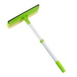 2-in-1 Long Handle Window Squeegee Cleaner
