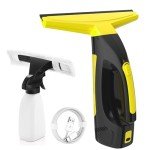 Cordless Window Vacuum Squeegee with Detachable Tank