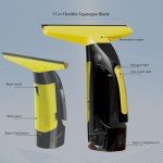 Cordless Window Vacuum Squeegee with Detachable Tank
