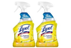 LYSOL Lemon Breeze All-Purpose Cleaner Spray, 32oz 2-Pack