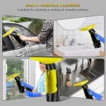 Cordless Window Vacuum Squeegee with Detachable Tank
