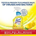 LYSOL Lemon Breeze All-Purpose Cleaner Spray, 32oz 2-Pack