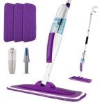 Wet Spray Mop with Refillable Bottle & Pads
