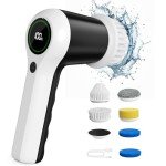 Cordless Electric Spin Scrubber with 6 Heads
