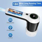 Cordless Electric Spin Scrubber with 6 Heads