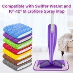 7 Pack Reusable Microfiber Mop Pads for Swiffer