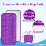 7 Pack Reusable Microfiber Mop Pads for Swiffer