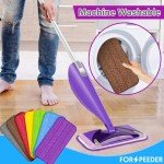 7 Pack Reusable Microfiber Mop Pads for Swiffer