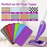 7 Pack Reusable Microfiber Mop Pads for Swiffer