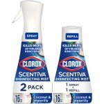 Clorox Scentiva Coconut & Waterlily Disinfecting Mist Duo