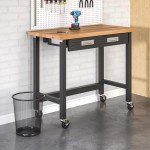 Seville Classics 2-Pack Black Steel Mesh Wastebaskets