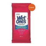 20 Count Wet Ones Wipes - 3 Pack