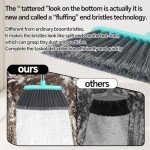 Broom and Dustpan Set with Scrub Brush