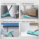 Broom and Dustpan Set with Scrub Brush