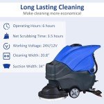 Endynino Self-Propelled Commercial Floor Scrubber Machine