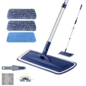 Extendable Microfiber Mop with Washable Pads
