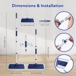 Extendable Microfiber Mop with Washable Pads
