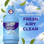 Swiffer WetJet Open Window Floor Cleaner Solution - 2 Bottles