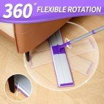 IVYROLL 24" Microfiber Mop with 4 Reusable Pads