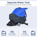 Endynino Self-Propelled Commercial Floor Scrubber Machine