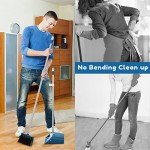 SONCAL Extendable Dustpan and Broom Set 52