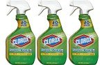 Clorox Clean-Up Bleach Cleaner Spray, 24 Oz (3-Pack)