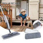 360° Microfiber Spray Mop with 6 Washable Pads