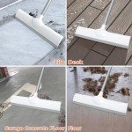 50" Heavy Duty Floor Squeegee with Long Handle