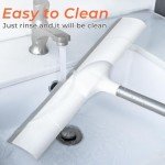 50" Heavy Duty Floor Squeegee with Long Handle