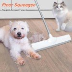 50" Heavy Duty Floor Squeegee with Long Handle