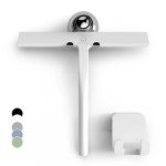 GÜTEWERK 9-Inch Shower Squeegee - White