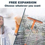 2-in-1 Stainless Steel Window Squeegee Cleaner