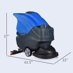 Endynino Self-Propelled Commercial Floor Scrubber Machine