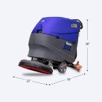 Battery-Powered Commercial Floor Scrubber Machine 20