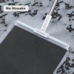 JOYBOS 50'' Rubber Floor Squeegee Broom