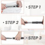 Self-Wringing Microfiber Mops with 55” Handle