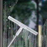 JOYBOS 50'' Rubber Floor Squeegee Broom